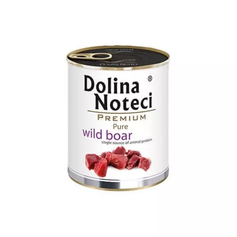 Märg koeratoit Dolina Noteci Metssealine Adult 800 g — Monoproteiin hirveliha, 10% valku, 7% rasva
