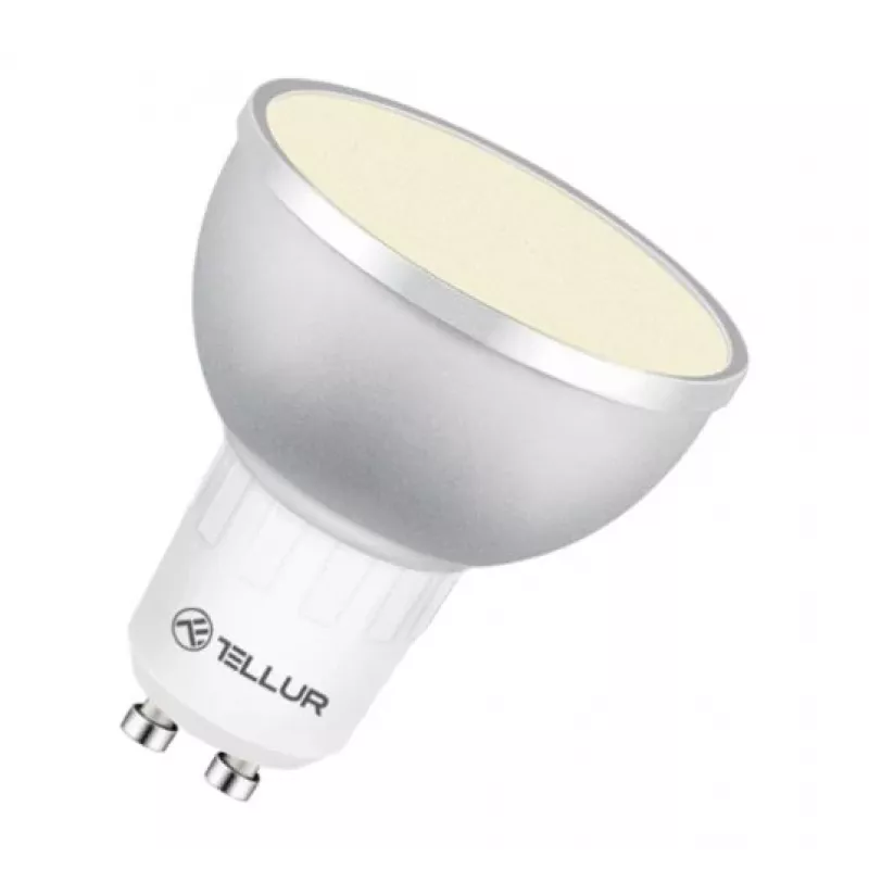 LED Smart Bulb Tellur GU10 5W RGB dimmable – GU10 pesa, 5W, RGB, nutikas juhtimine