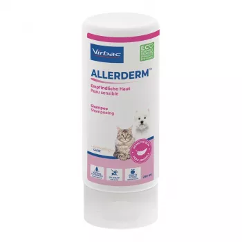 VIRBAC AllerDerm šampoon tundlikule nahale koertele ja kassidele 250 ml
