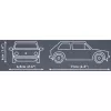 Mudelikomplekt Cobi Volkswagen Golf 1974–1983 1:35 ehitamiseks ja väljapanekuks