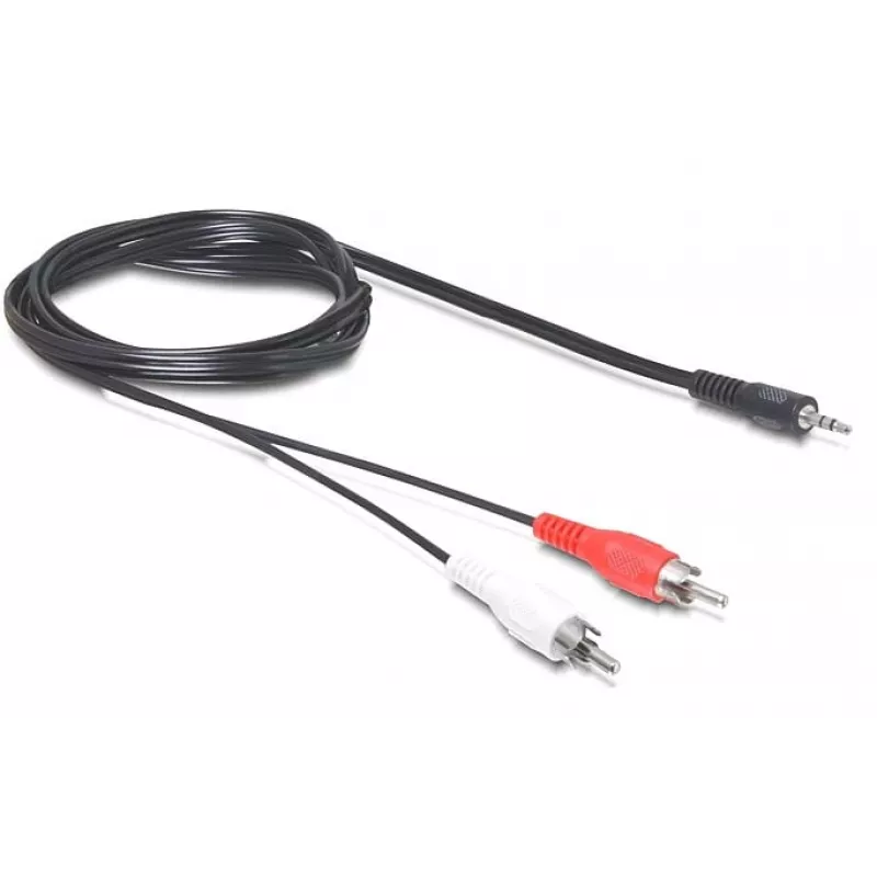 Audio kaabel 3.5mm/2 x RCA DeLOCK 84212