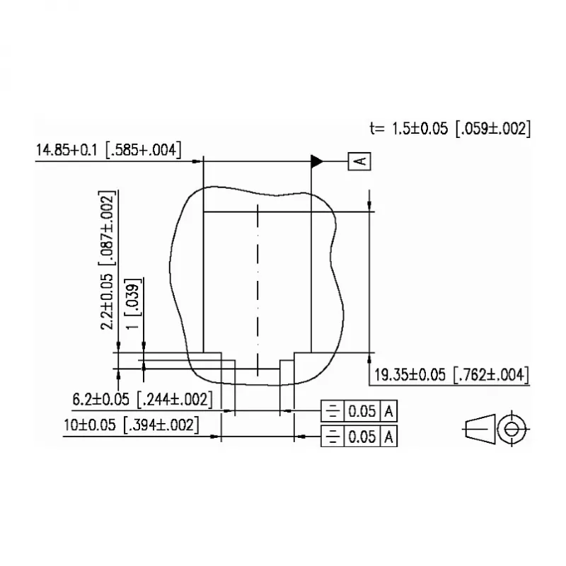 METZ CONNECT BTR IT CONNECT E-DAT moodul-sidur 8(8) Cat.6 - pistik (1309A0-I)