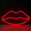 Neoontuled MANTA SNL61RGB LIPS RGB värvimuutev dekoratiivmärk, mudel SNL61RGB