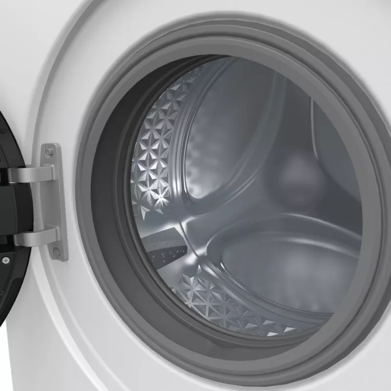 Eraldiseisev pesumasin Gorenje W3NGPI72SBS, 7 kg, 1200 p/min, inverter-mootor, aur, 15 programmi, valge