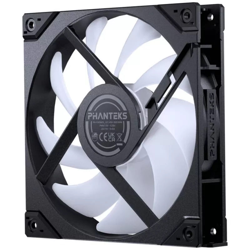 PHANTEKS korpuse ventilaator 140 mm M25G2-140 D-RGB Reverse Blade PWM PH-F140M25R_G2_DBK01