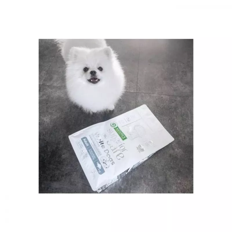 Kuiv koeratoit nature’s protection Valge Dogs GF Valge Fish Adult Small 4 kg — teraviljavaba, valk 24%, rasv 13%