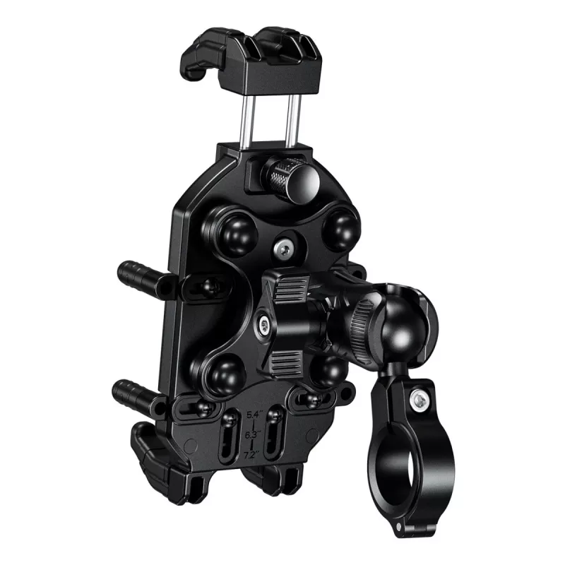 Passiivne hoidik UleFone Armor Mount Pro mobiiltelefonidele — kronsteinikinnitus, jalgrattale ja motorollerile, must