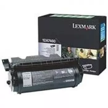 Lexmark 12A7462 - must tooner - T630 632 634 634dtn-32; X630 632 634 jaoks