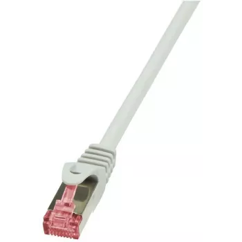 Logilink PrimeLine - Patch-Cable - RJ-45 (M) - RJ-45 (M) - 1 m - SFTP, PiMF - CAT 6 - gepresst, glatt, Halogen-Free - hall (CQ2032S)