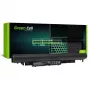 Aku roheline Cell HP142 HP 240/245/250/255 G6 ja 14-/15-/17-… jaoks — 14.8V 2200mAh LiPo, 3 elementi, must