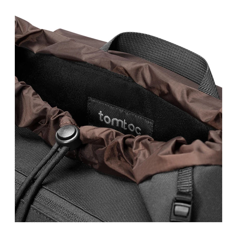 Sülearvuti seljakott Tomtoc VintPack-TA1, 22 L mahutavus, sobib kuni 15,6-tollisele (must)