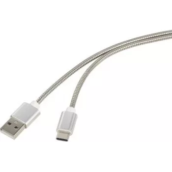 Renkforce RF-4888674 USB-kaabel Hõbedane