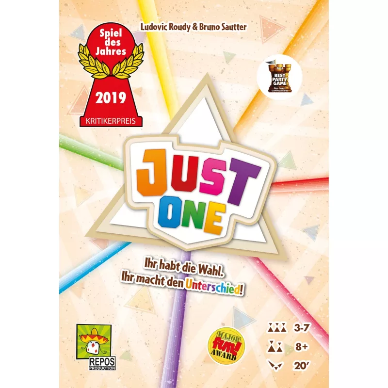 Just One, peomäng Aasta mäng 2019