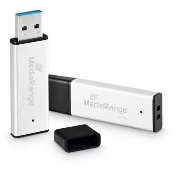 MEDIARANGE USB-mälupulk 256 GB USB 3.0 suure jõudlusega alumiiniumist - USB-mälupulk - 256 GB