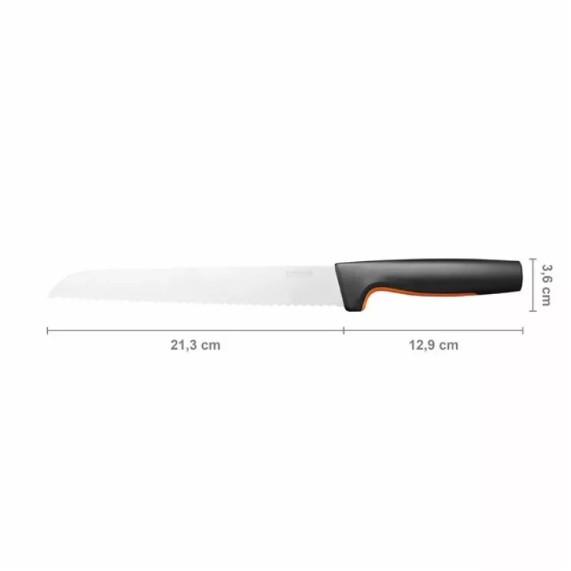 Fiskars 1057538 kööginuga Roostevaba teras 1 tk Leivanuga