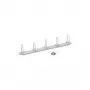 19-tolline paneel Triton 1U roostevaba teras 9x9