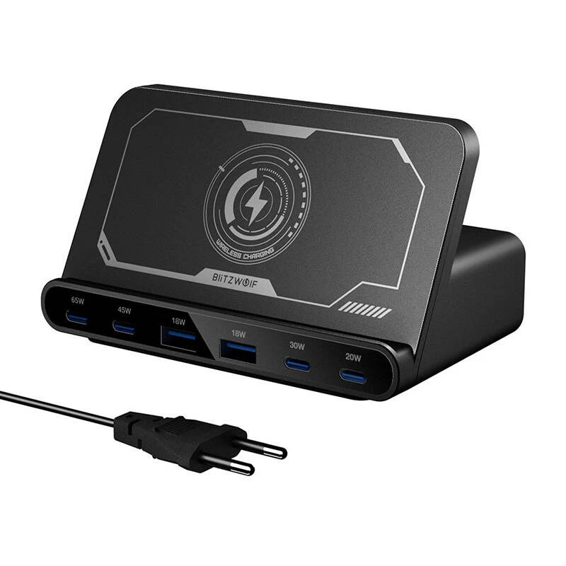 Laadija BlitzWolf BW-S27 160W, 2×USB-A, 4×USB-C