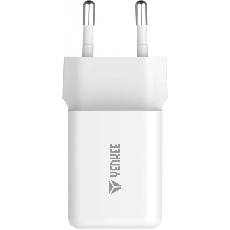 USB C 35W 3A Power Delivery 3.0 QC 3.0 seinadapter valge