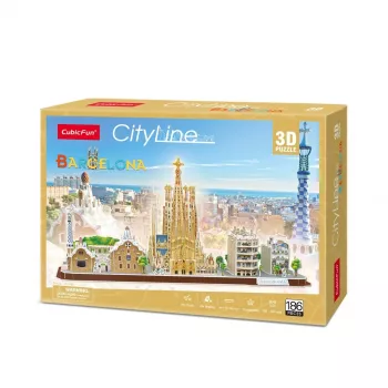 3D pusle - Barcelona - Raskusaste: 4/8
