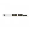 Cisco Catalyst 1300-24FP-4G hallatav lüliti, 24 porti GE, täis PoE, 4x1GE SFP, piiratud eluaegne kaitse (C1300-24FP-4G)