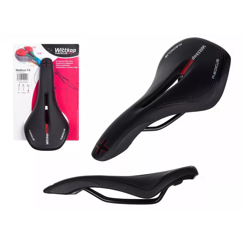 Bike Saddle Wittkop Medicus Twin 7.0