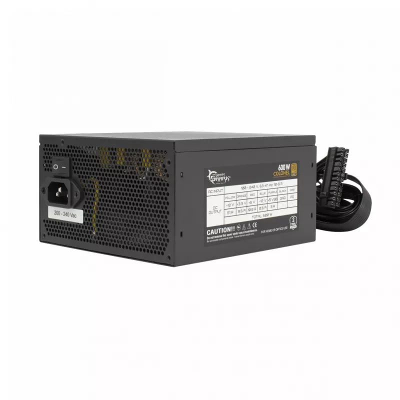 Toiteplokk White Shark Colonel 600 W