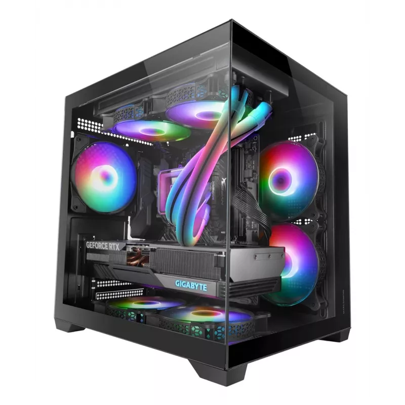 Mars Gaming MC-VIEW2 Mini Tower Must