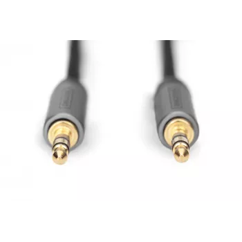 Digitus Audio ühenduskaabel 3,5 mm pistik 3,5 mm pistikusse 1,8 m must