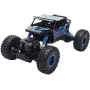Amewi Conqueror Sinine 4WD 1:18 Rock Crawler. Type: crawler vehicle, motor type: Electric Motor, Scale: 1:18. Length: 24,6 cm, Width: 133 mm, Kõrgus: 155 mm. Battery Technology: Nick
