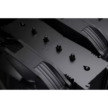 Noctua NH-D15 Chromax Pure Must CPU-jahuti kahe 140 mm ventilaatoriga