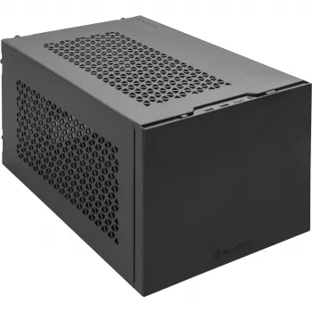 SilverStone SUGO SG15B - Cube - Mini-DTX - toiteplokita (ATX / PS/2)
