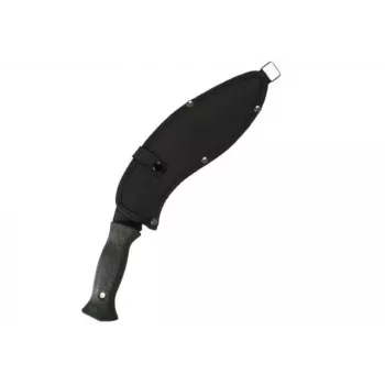 Machete Mil-Tec kukri 15534000 — roostevabast terasest tera 255 mm, kogupikkus 375 mm, ABS-käepide, kaasas kate