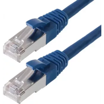 Networking kaabel Helos CAT6 S/FTP (PIMF) 0.25m Blue