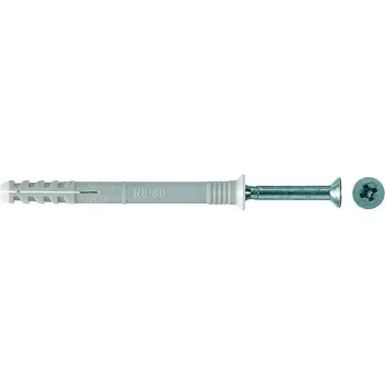 Naelankur FISCHER N 6x80/50 S — 100 tk, mudel 048790
