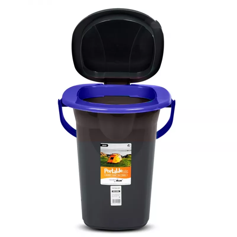 Jäätmemahuti Greenblue GB320BB Must Sinine Plastik 19L