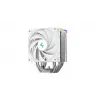 DeepCool AK500S Digital SE — 5 soojustoru, 120 mm FDB-ventilaator, PWM, mitmevärviline LED, valge, toetab Inteli LGA1150 ja AMD pesasid