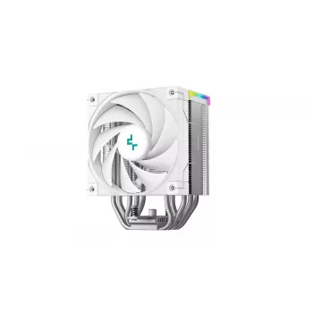 DeepCool AK500S Digital SE — 5 soojustoru, 120 mm FDB-ventilaator, PWM, mitmevärviline LED, valge, toetab Inteli LGA1150 ja AMD pesasid