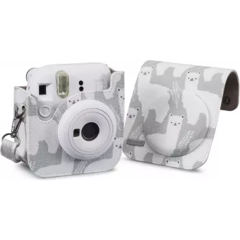 Cullmann RIO Fit 120 - ümbris - Fujifilm - Instax mini 12 - õlarihm - hall - valge (1013023970)