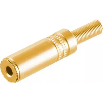 Juhtmepistik ShiverPeaks BS51210-MG 3,5 mm, kuldne