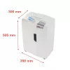 HSM shredstar X13 dokumendipurustaja, 4 x 37 mm + eraldi CD-lõikemehhanism