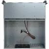 Serveri korpus Inter-Tech 4U-4408 hammas, must/hõbedane