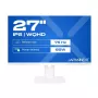 JAPANNEXT WQHD monitor 68,6 cm (27 inch) 2560x1440 pikslit, IPS-paneel, 8 ms, 75 Hz, AMD FreeSync, HDMI, DisplayPort (JN-IPS270WQHD75F-C65W-HSP-W)