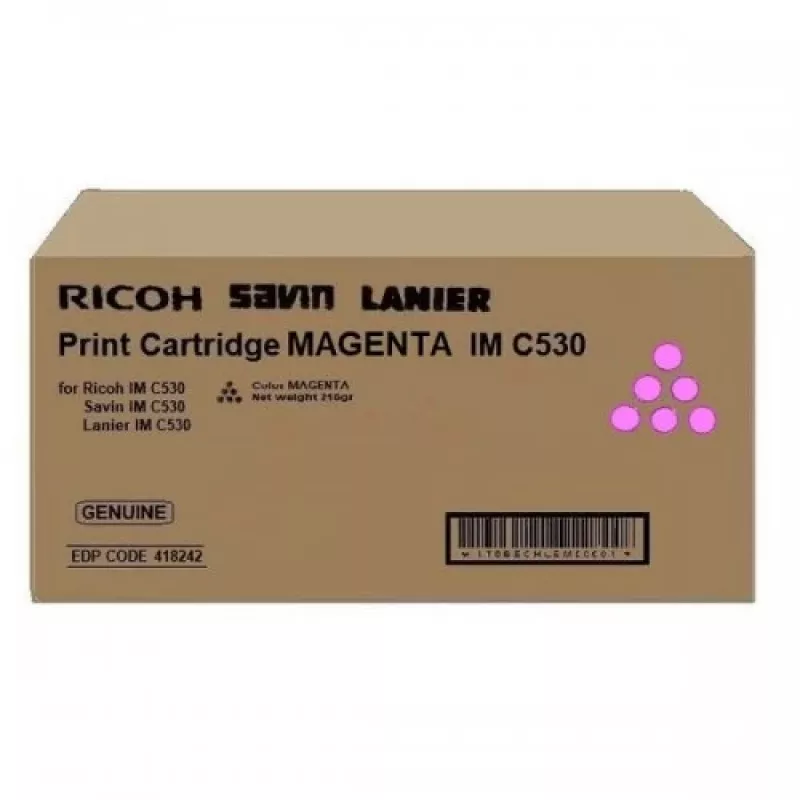 Ricoh 418242 toonerikassett 1 tk Originaal magenta