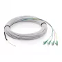 FTTH langetuskaabel DIGITUS DK-3904LCA-50-1 ühemoodiline 4 kiudu 4 LC/APC 50 m