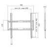 TV-kinnitus LogiLink BP0009 139,7 cm (55 tolli) Must