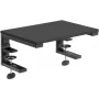 SpeaKa Professional SP-10938476 Monitori alus 380 mm x 250 mm Kõrgusvahemik: 236 mm (max) Must (SP-10938476)