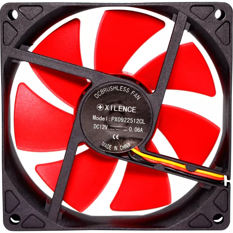 Xilence XF038 92mm punane korpusventilaator