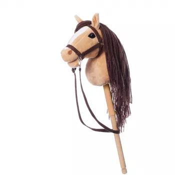 Hobune kepi otsas HOPPIHORSE Hobby Horse A4 beež