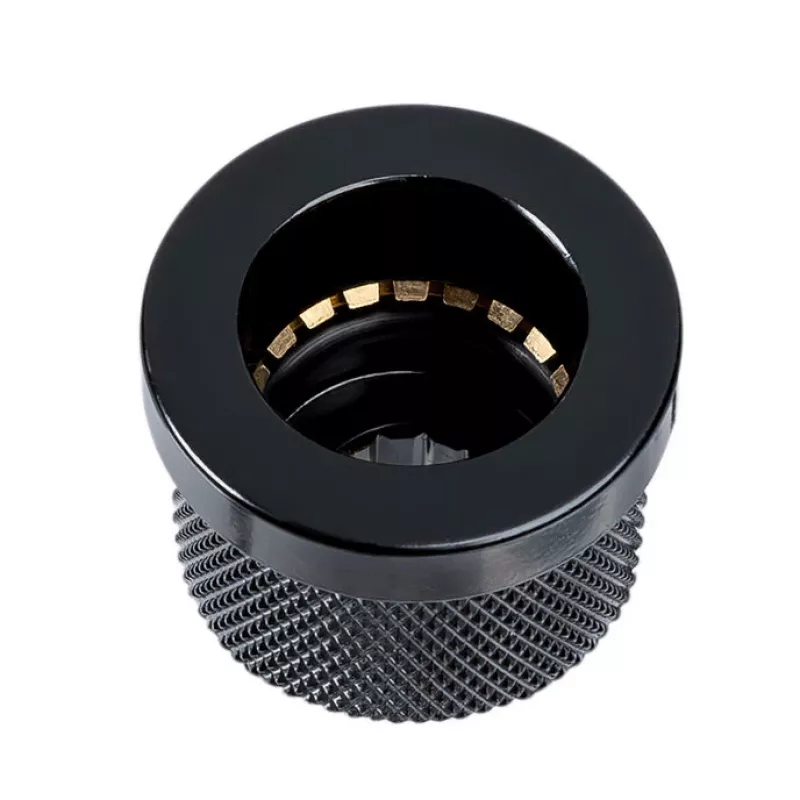 Adapter fitting PHANTEKS EZ-FIT PC jahutusele, PETG, 16×16×12 mm, must, 2 tk pakend