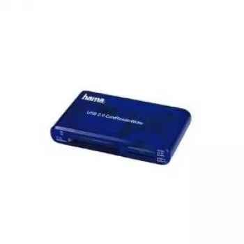 Hama USB-kaardilugeja/kirjutaja 35in1 kaardilugeja sinine